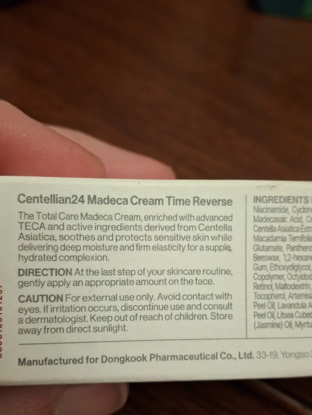Madeca Cream Time Reverse 50ml New Sealed